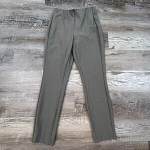 Rag & Bone Black White Microcheck Slim Trousers High Rise Workwear Sz 4